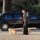 The queen’s corgis walk past Barack Obama’s limo in 2009, so this picture is DOUBLE destroying me.